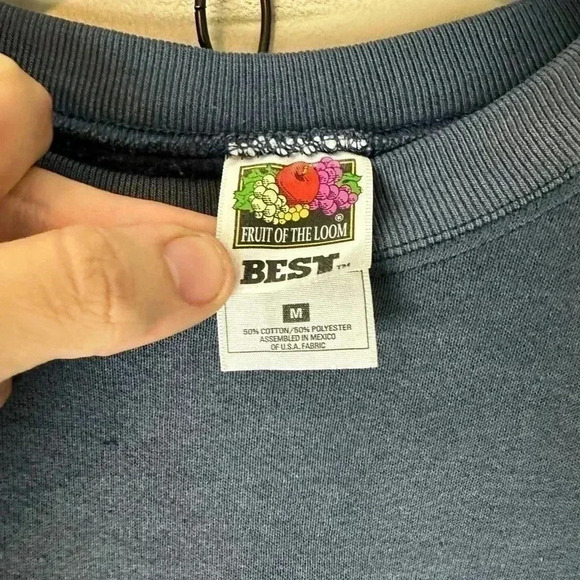 Vintage Tommy Sports  Spellout Crewneck Medium - Picture 3 of 8